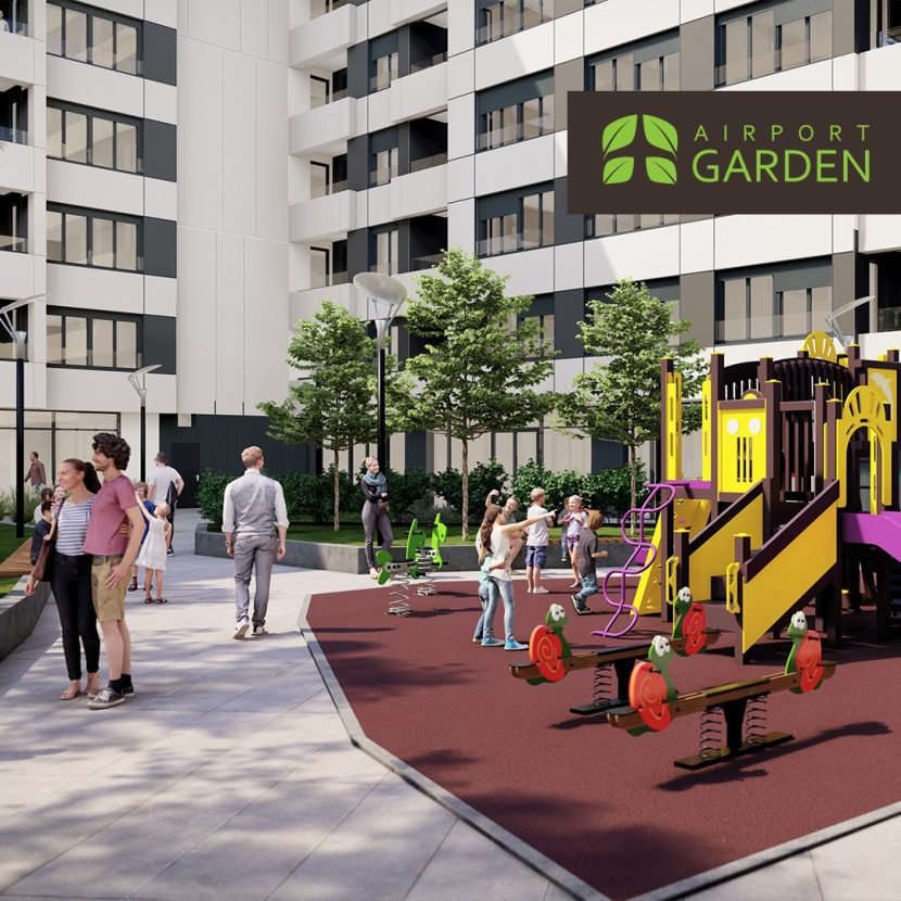 Dvorište Airport Garden