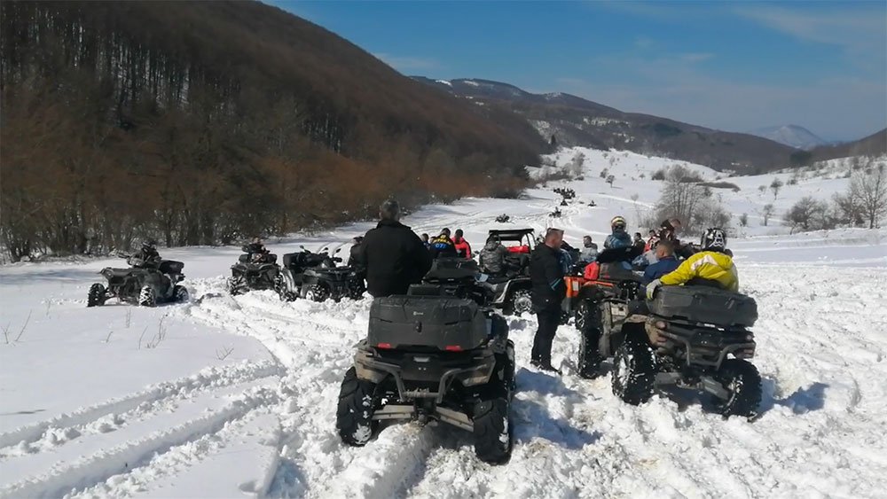 Vožnja kvadova na Zlataru